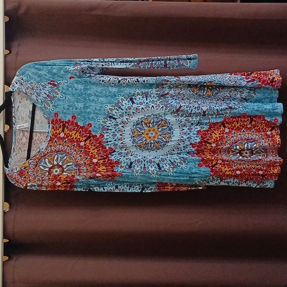 Long sleeve T-shirtt dress - Picture 2 of 11